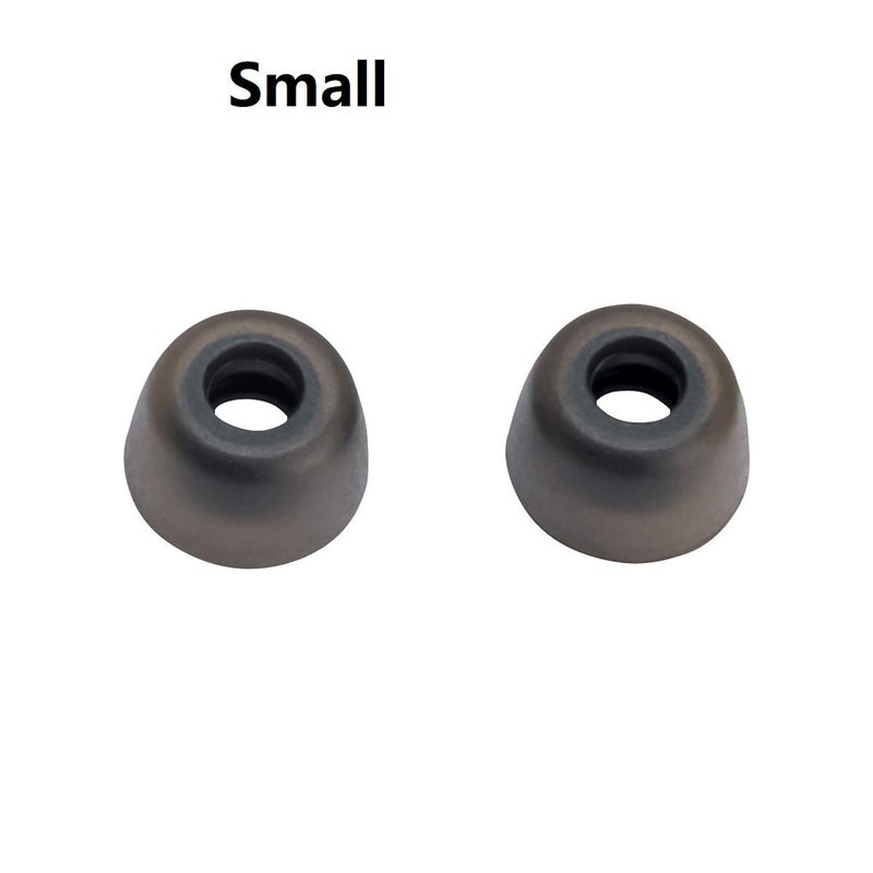 BLLQ 12 PCS Replacement EarGels Ear Gels Ear Buds Tips Compatible with Jabra Elite 65t Earbuds/Jabra Elite Active 65t Earbuds / 75t Earbuds, S/M/L 3 Size 6 Pairs, Gray 65t Tips - Image 4